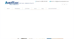 Desktop Screenshot of americanmalemedical.com